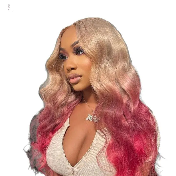 ’Alicia’ Ombre Pink 13×4 Wig